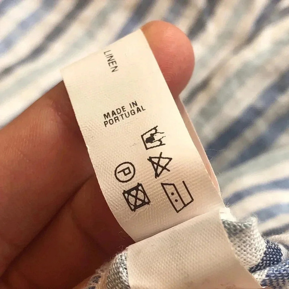 Sita Murt Knit Feelings Blue Stripe Knee Length Skirt Size 36 (2) (XS) - Picture 10 of 12